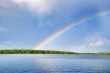 Rainbow over Lake